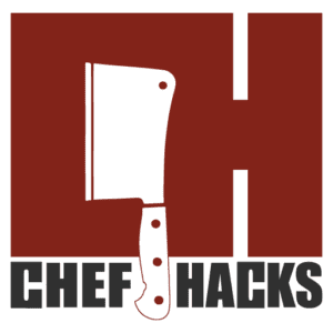 Chef Hacks logo in red