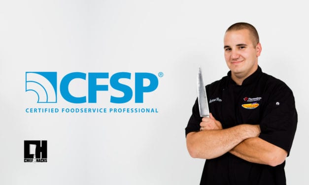 What is a Certified Food Service Professional?