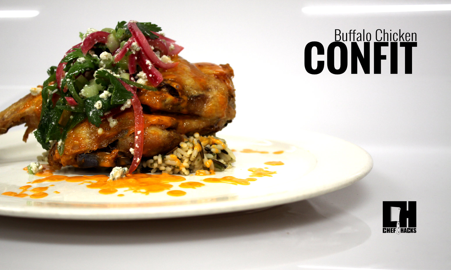 Mouth Watering Buffalo Chicken Confit Recipes and Blog Chef Hacks