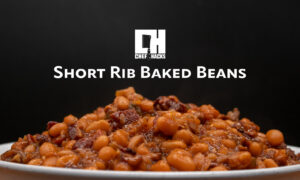 Short rib baked beans